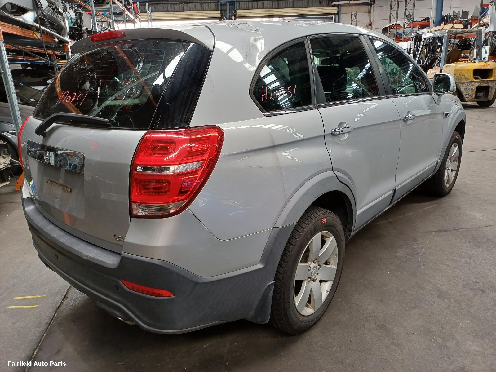 2014 Holden Captiva Bootlid Tailgate