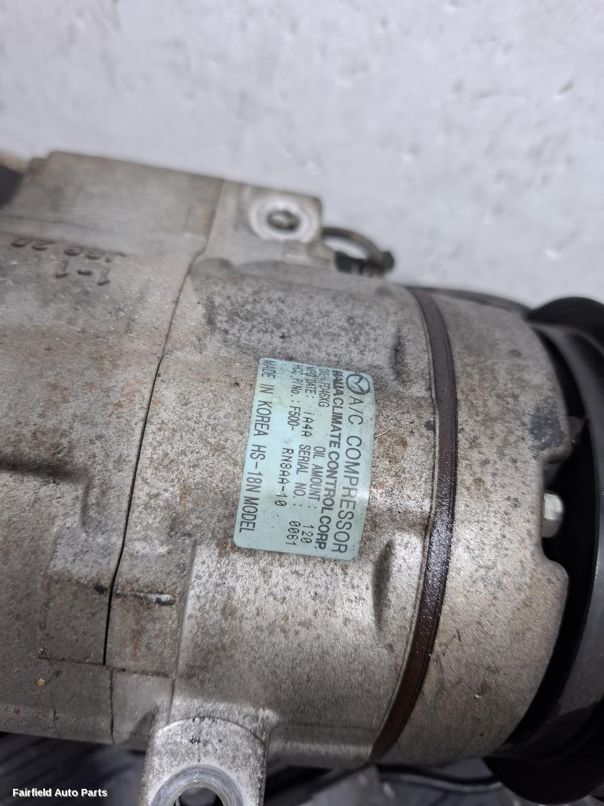 2009-2013 Mazda 3 A C Compressor