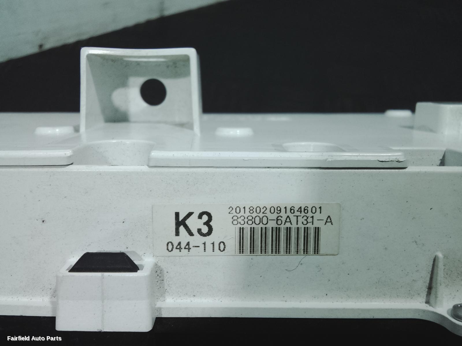 2015-2018 Toyota Landcruiser Instrument Cluster