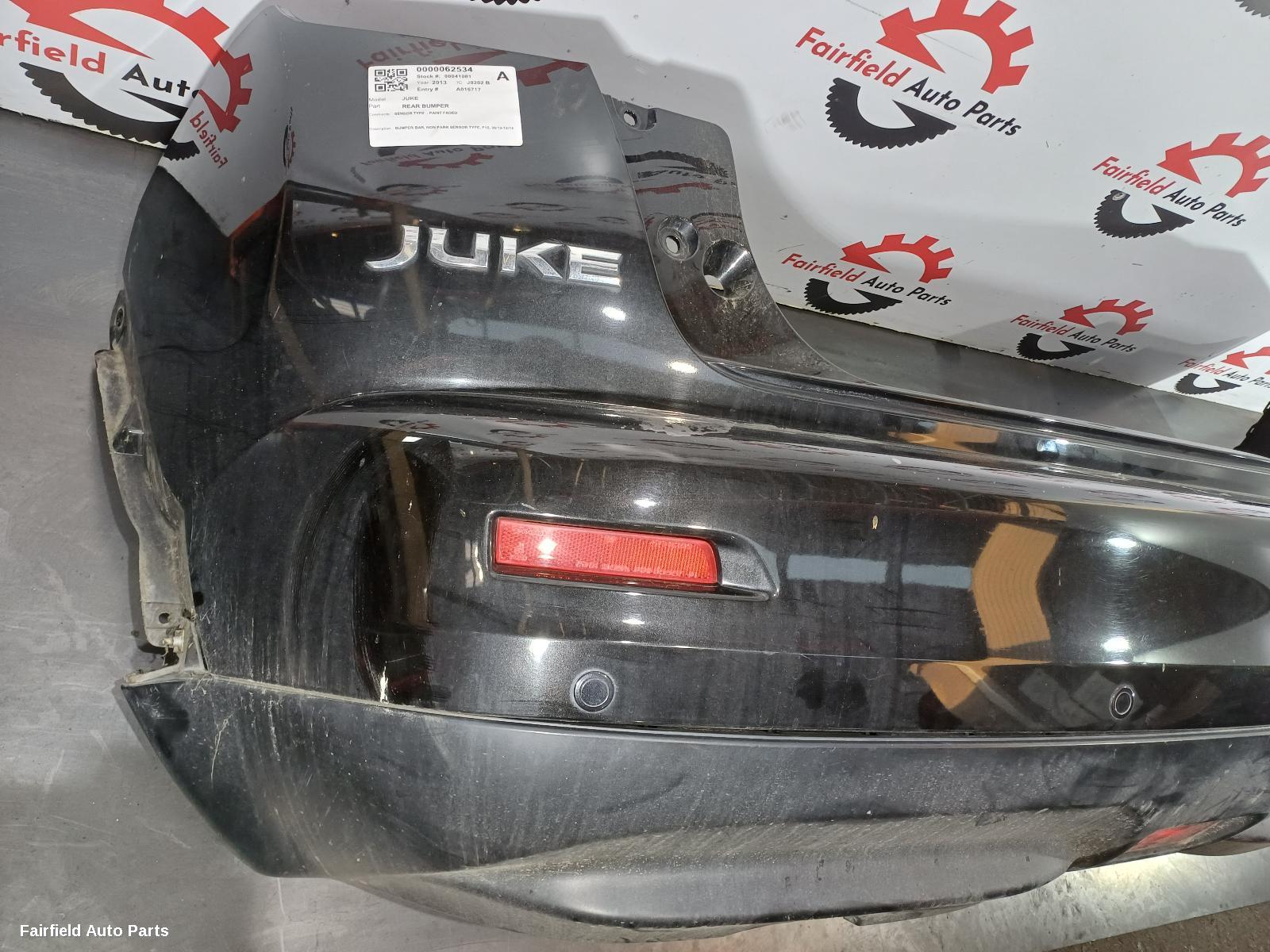 2010-2014 Nissan Juke Rear Bumper