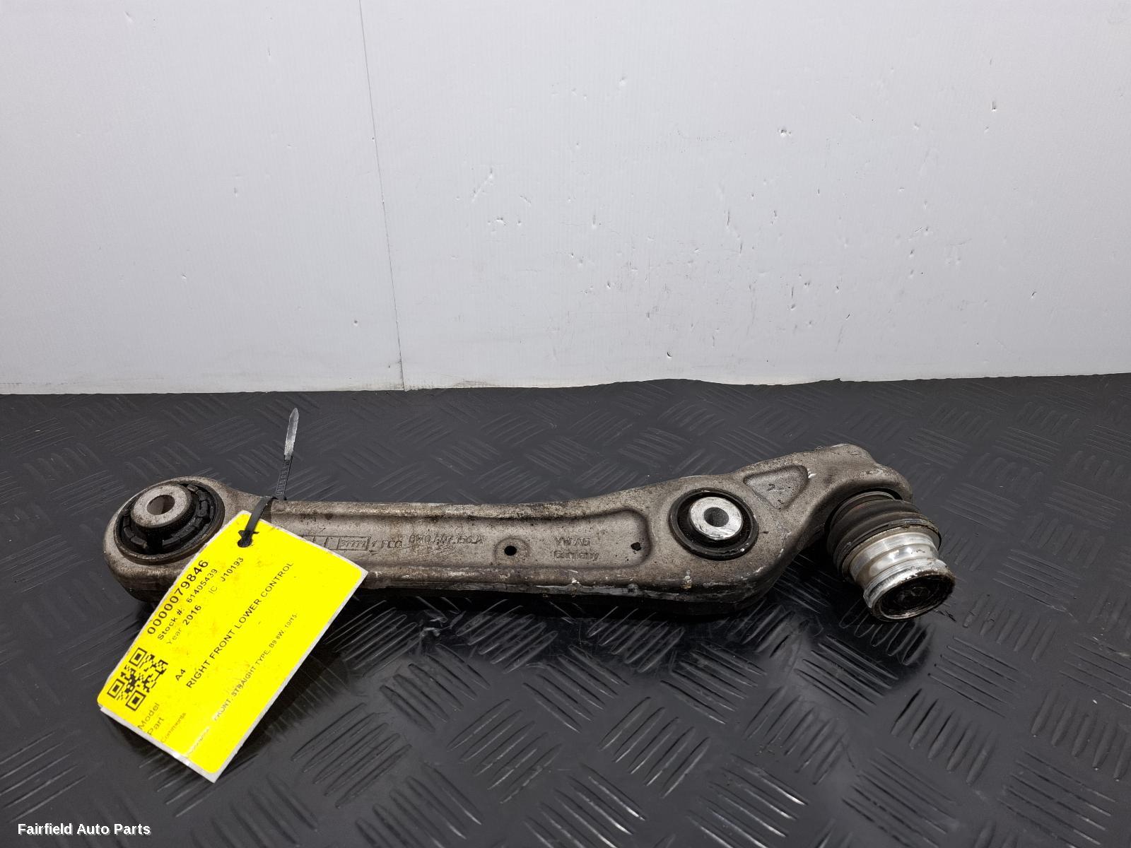 2015-2025 Audi A4 Right Front Lower Control Arm