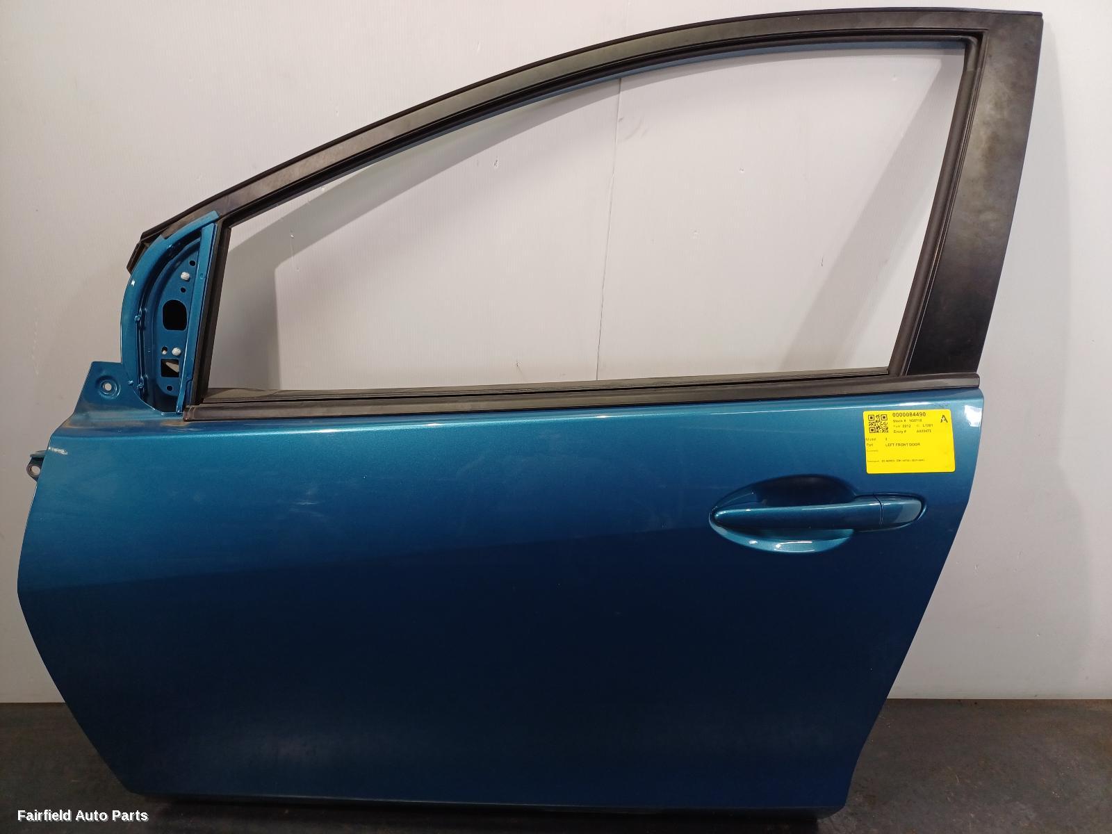 2007-2014 Mazda 2 Left Front Door