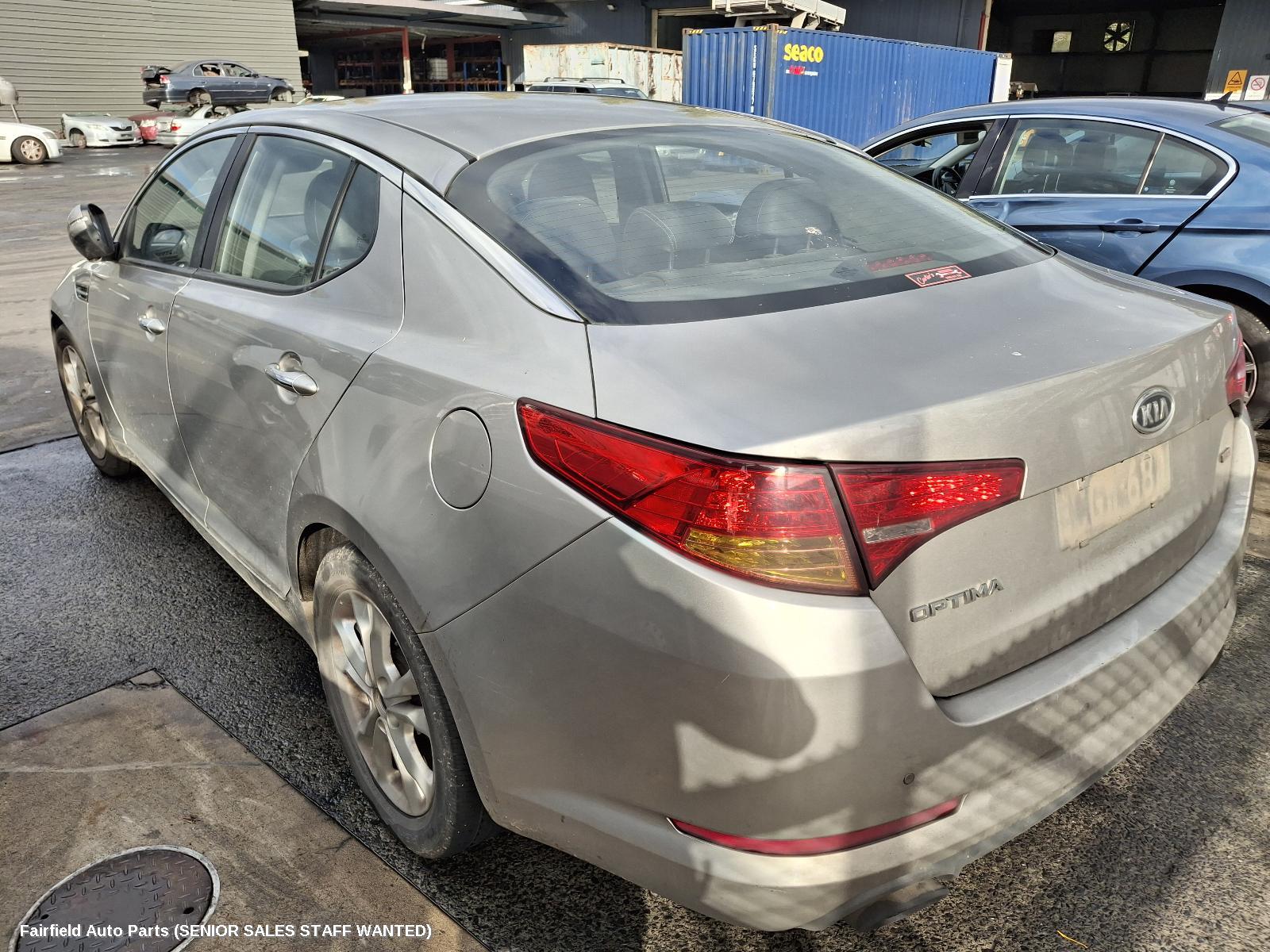 2012 Kia Optima Bootlid Tailgate