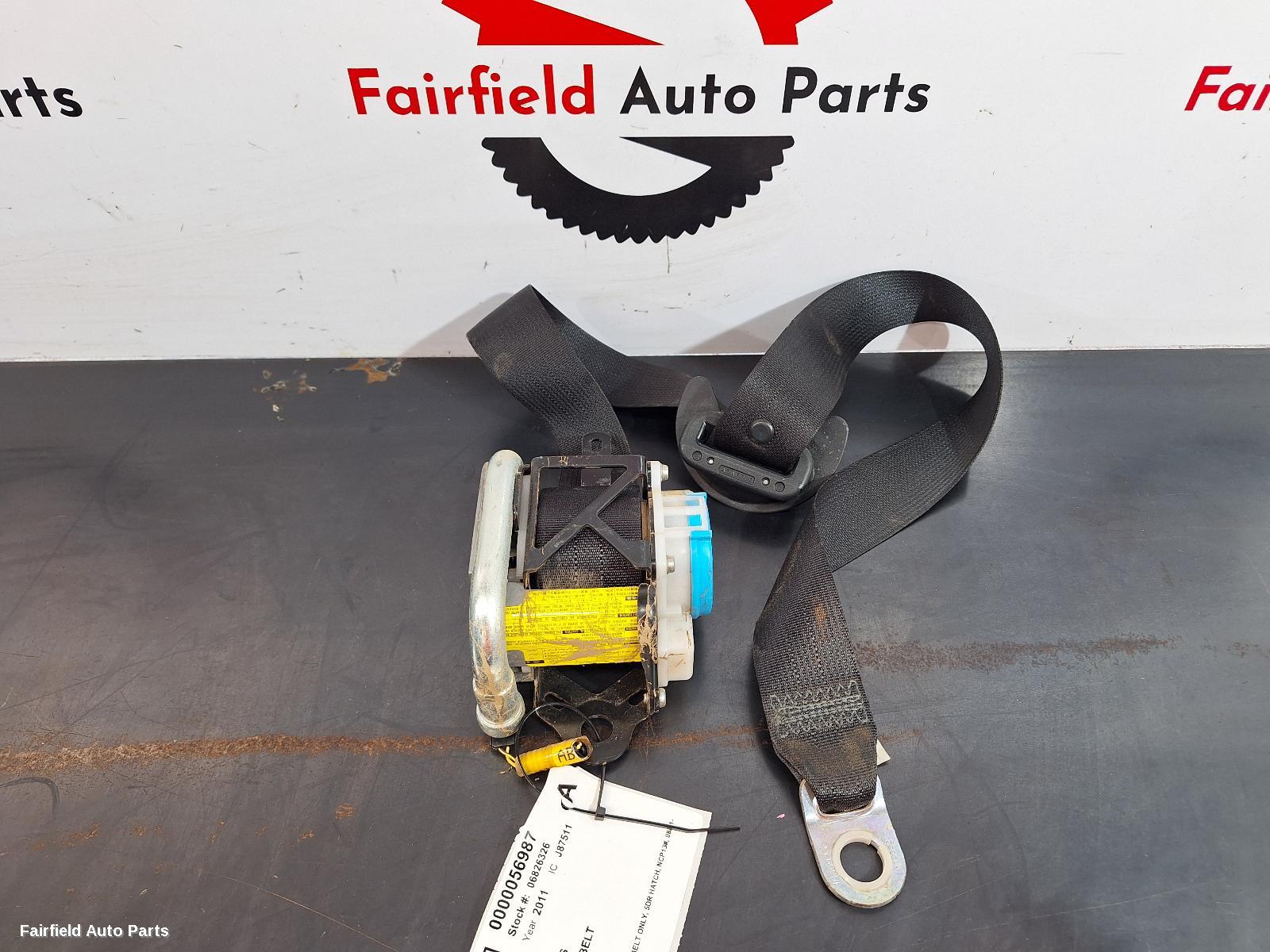 2011-2019 Toyota Yaris Seatbelt Stalk