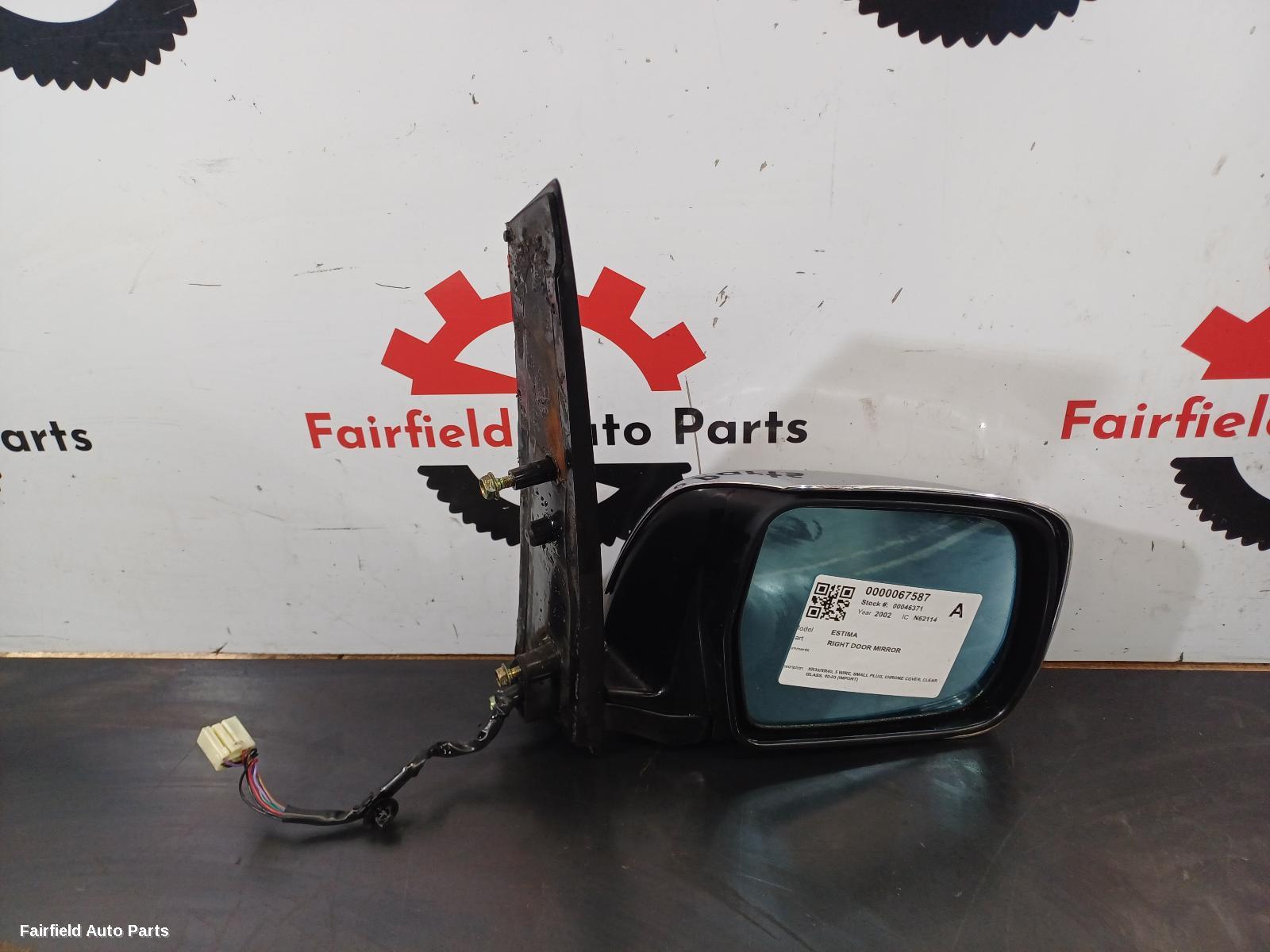 2000-2003 Toyota Estima Right Door Mirror