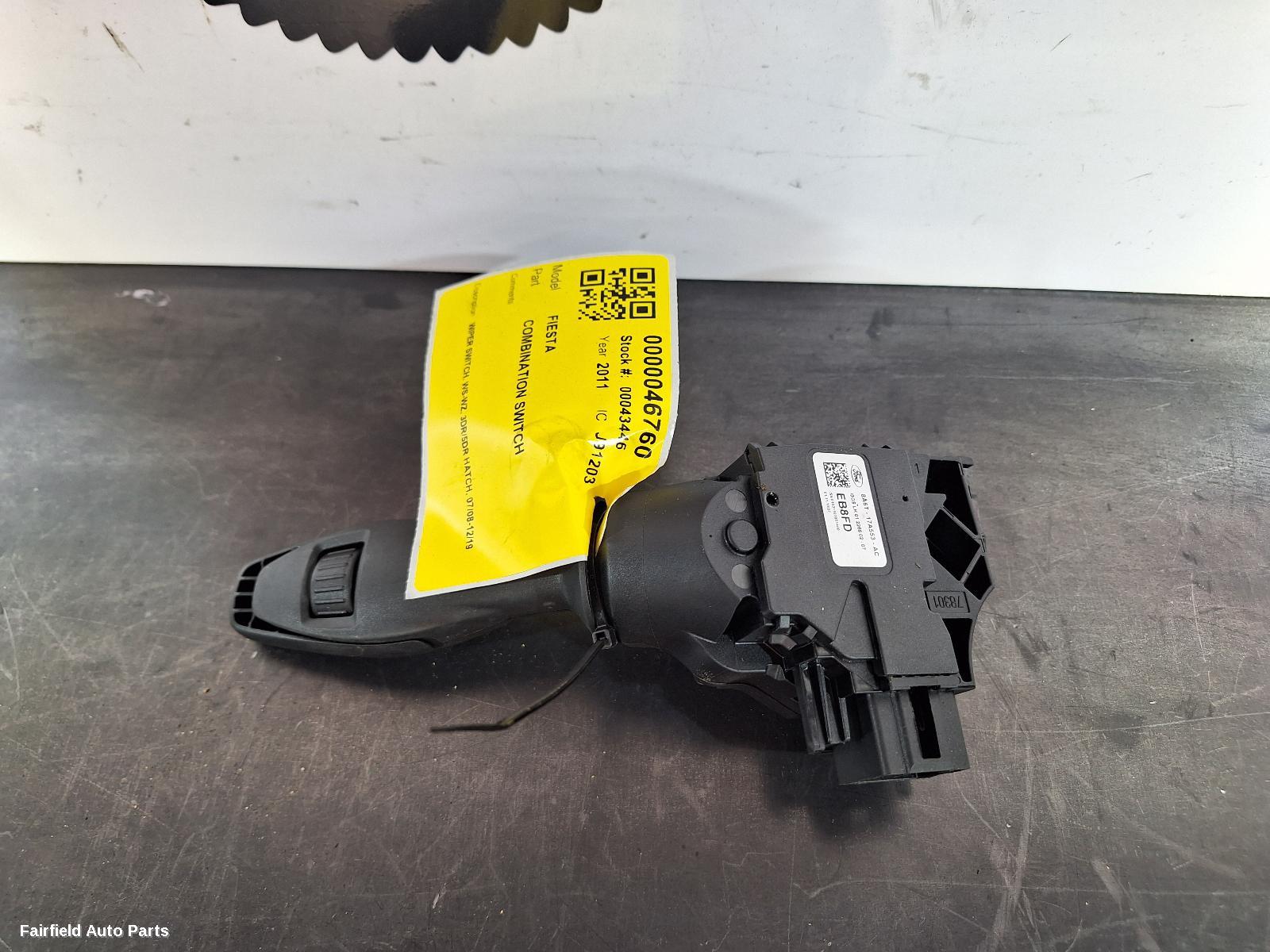 2008-2019 Ford Fiesta Combination Switch