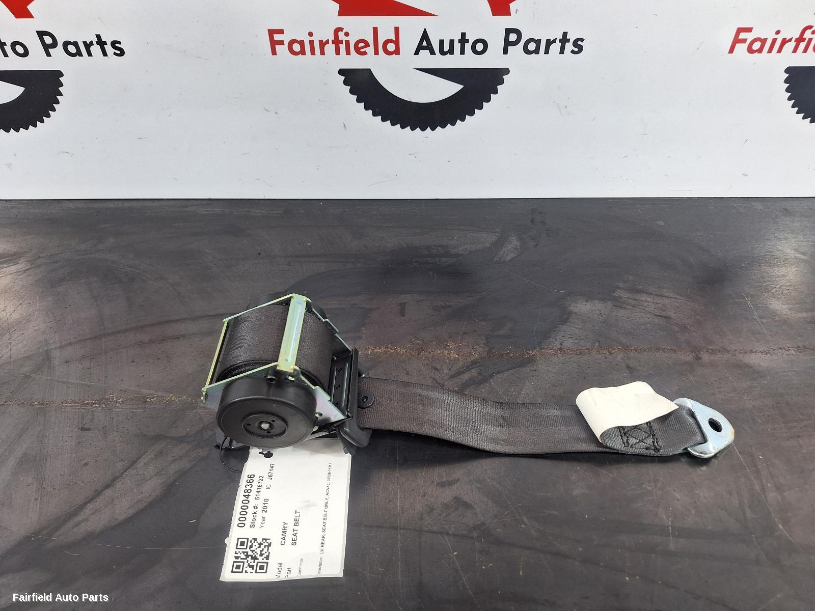 2006-2011 Toyota Camry Seatbelt Stalk