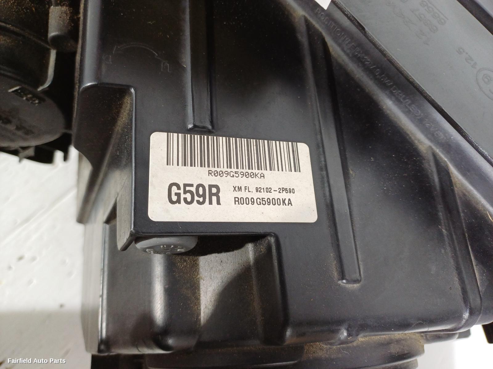 2013 Kia Sorento Right Headlamp