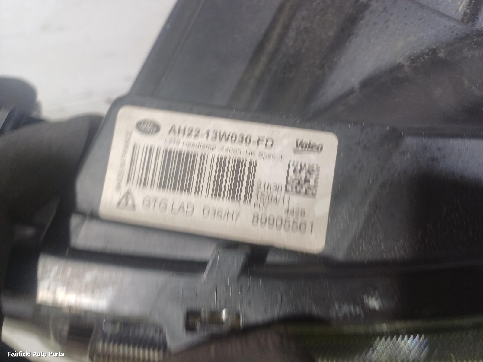 2009-2014 Land Rover Discovery Left Headlamp