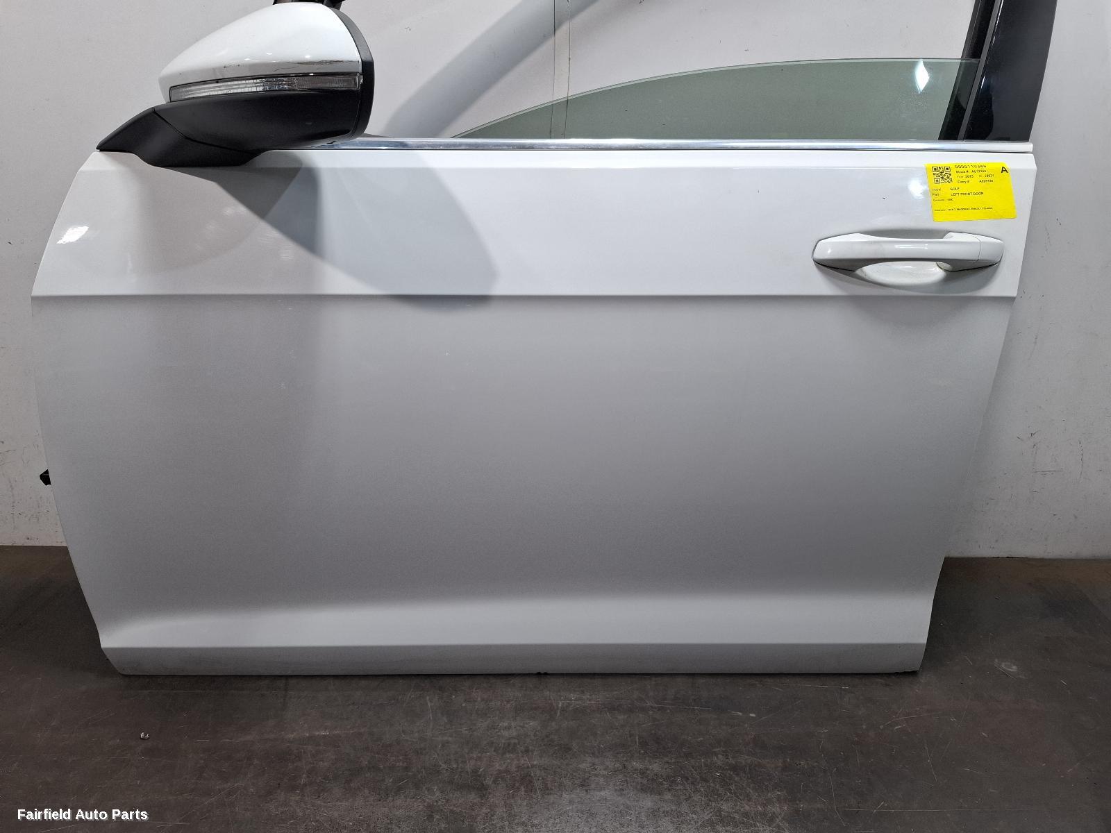 2012-2020 Volkswagen Golf Left Front Door