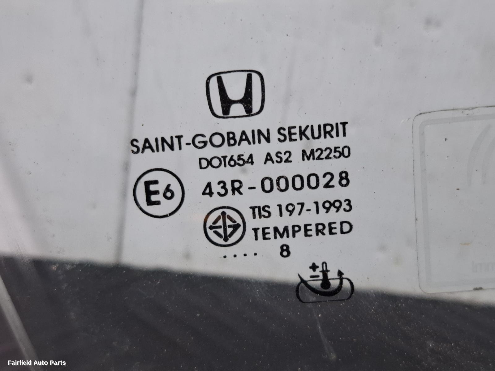 2008-2013 Honda Accord Right Front Door Window