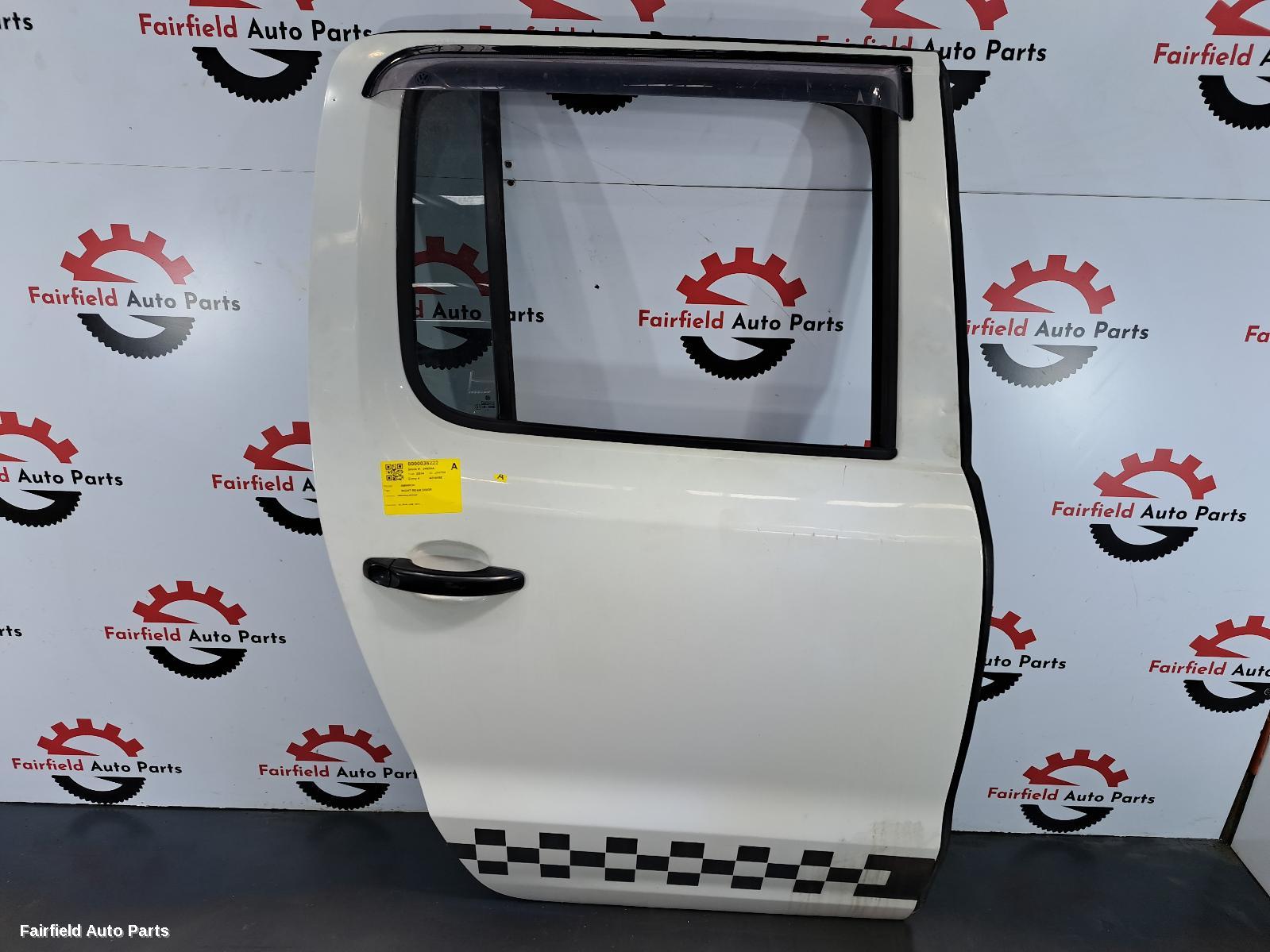 2010-2022 Volkswagen Amarok Right Rear Door Sliding