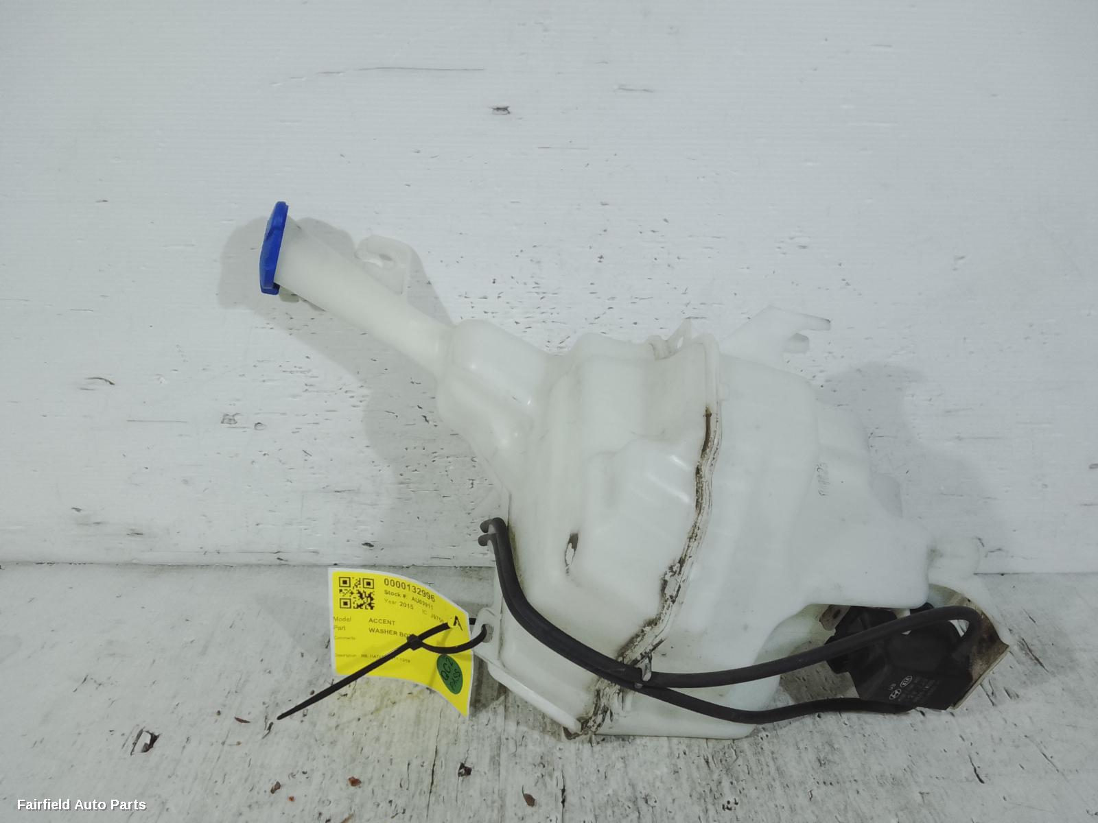 2011-2019 Hyundai Accent Washer Bottle