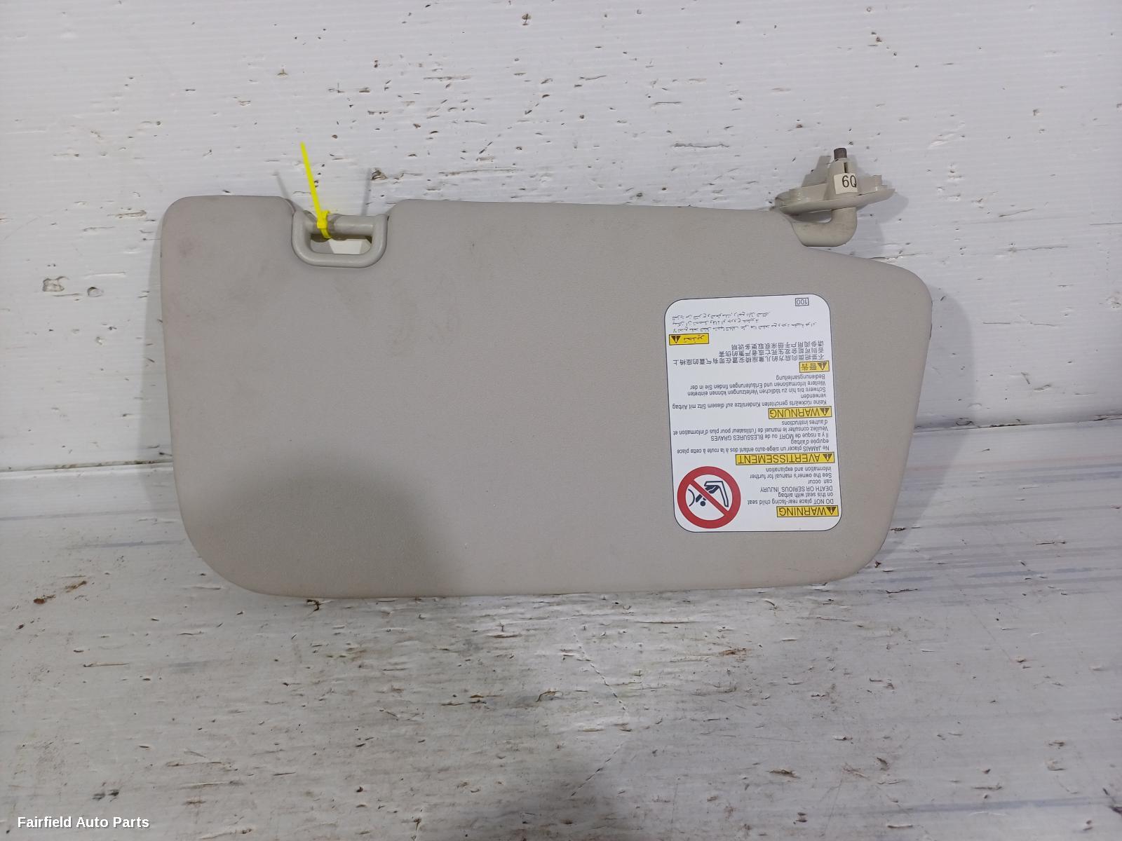 2007-2013 Subaru Impreza Sunvisor