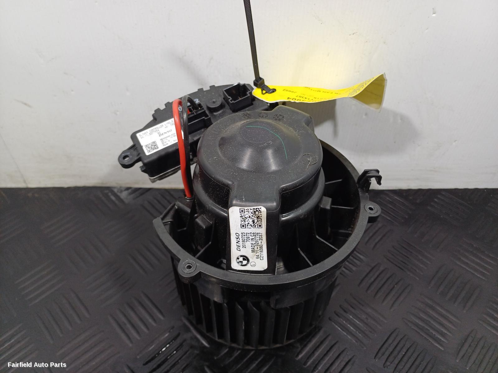 2015-2022 Bmw X1 Heater Fan Motor