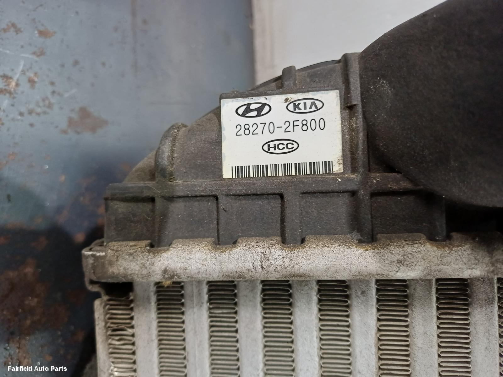 2013 Kia Sorento Intercooler