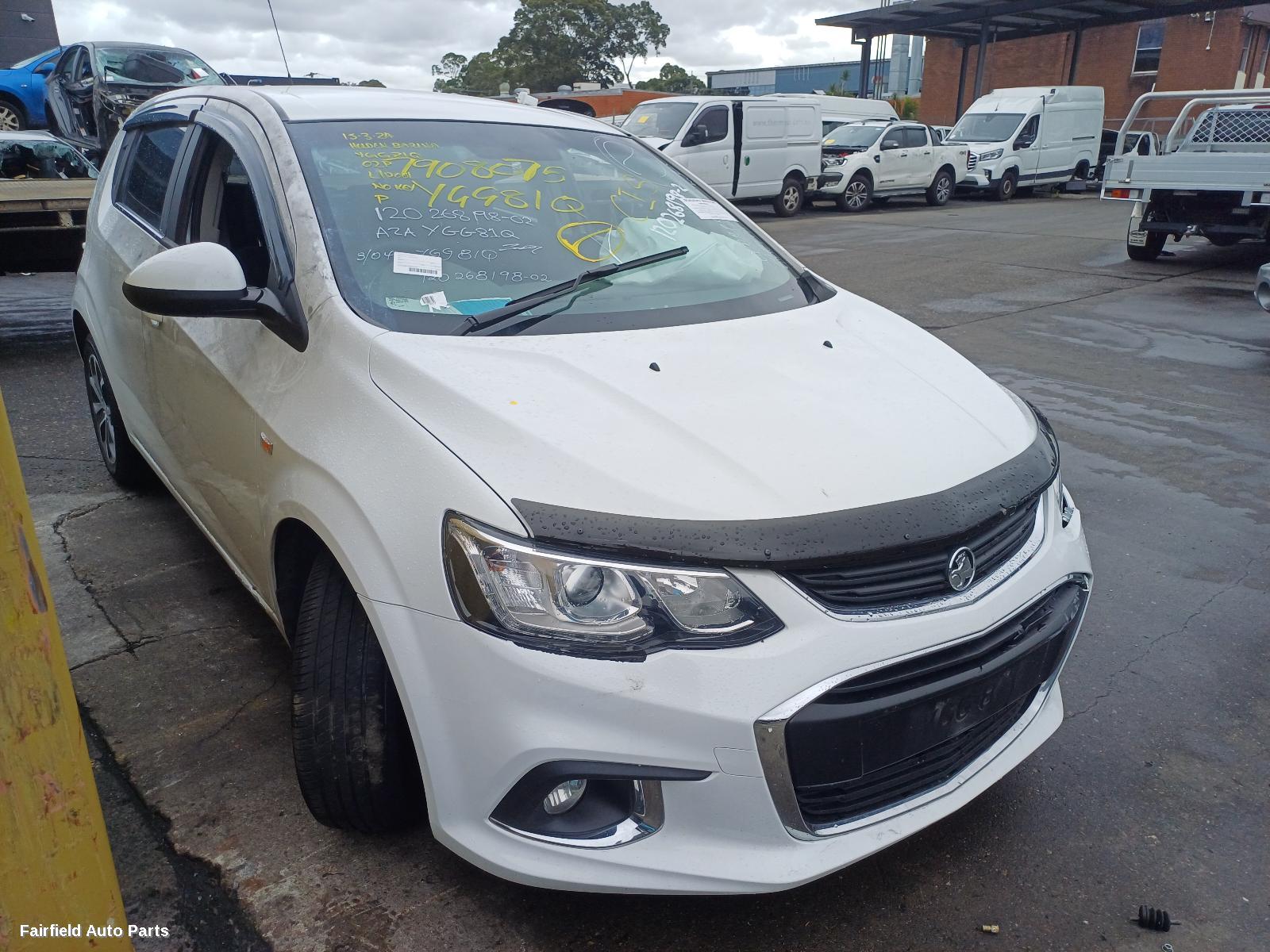 2018 Holden Barina Right Front Door Window