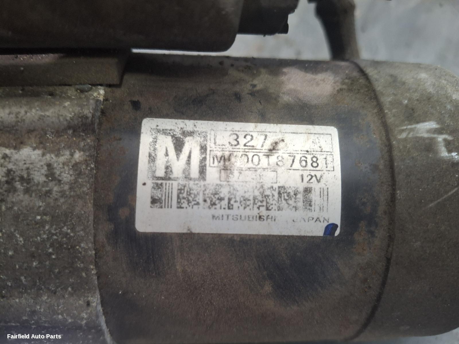 2006-2009 Mazda 3 Starter