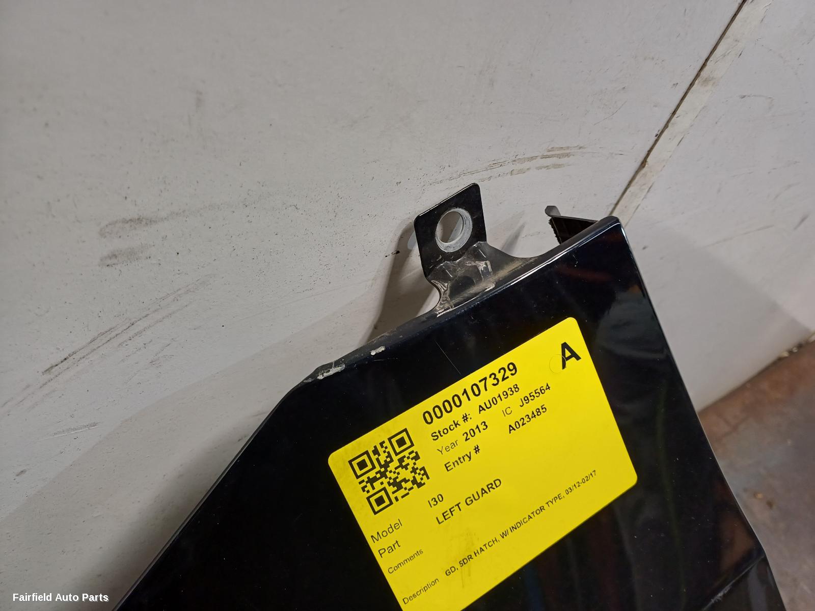 2012-2017 Hyundai I30 Left Guard