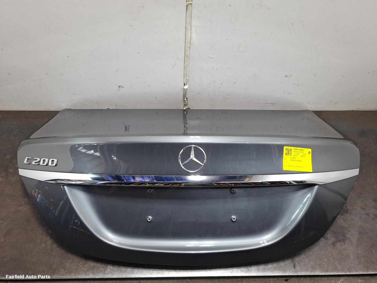 2014-2018 Mercedes C Class Bootlid Tailgate