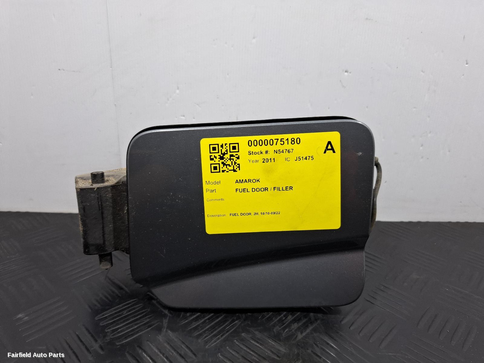 2010-2022 Volkswagen Amarok Fuel Door Filler