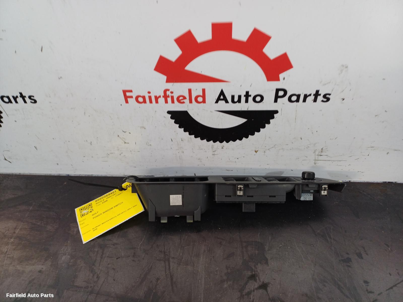 2004-2009 Volkswagen Golf Pwr Dr Wind Switch