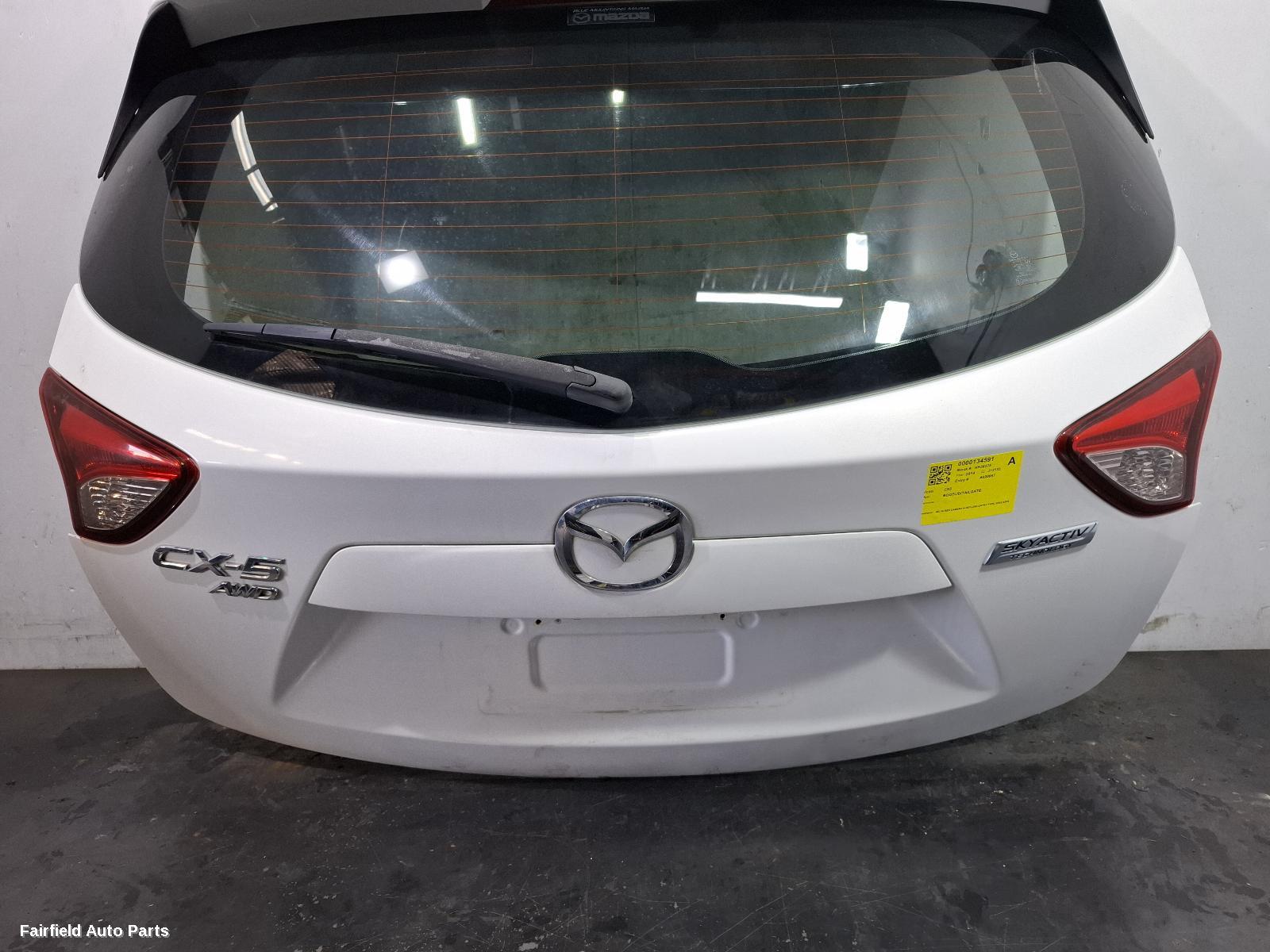 2012-2016 Mazda Cx5 Bootlid Tailgate