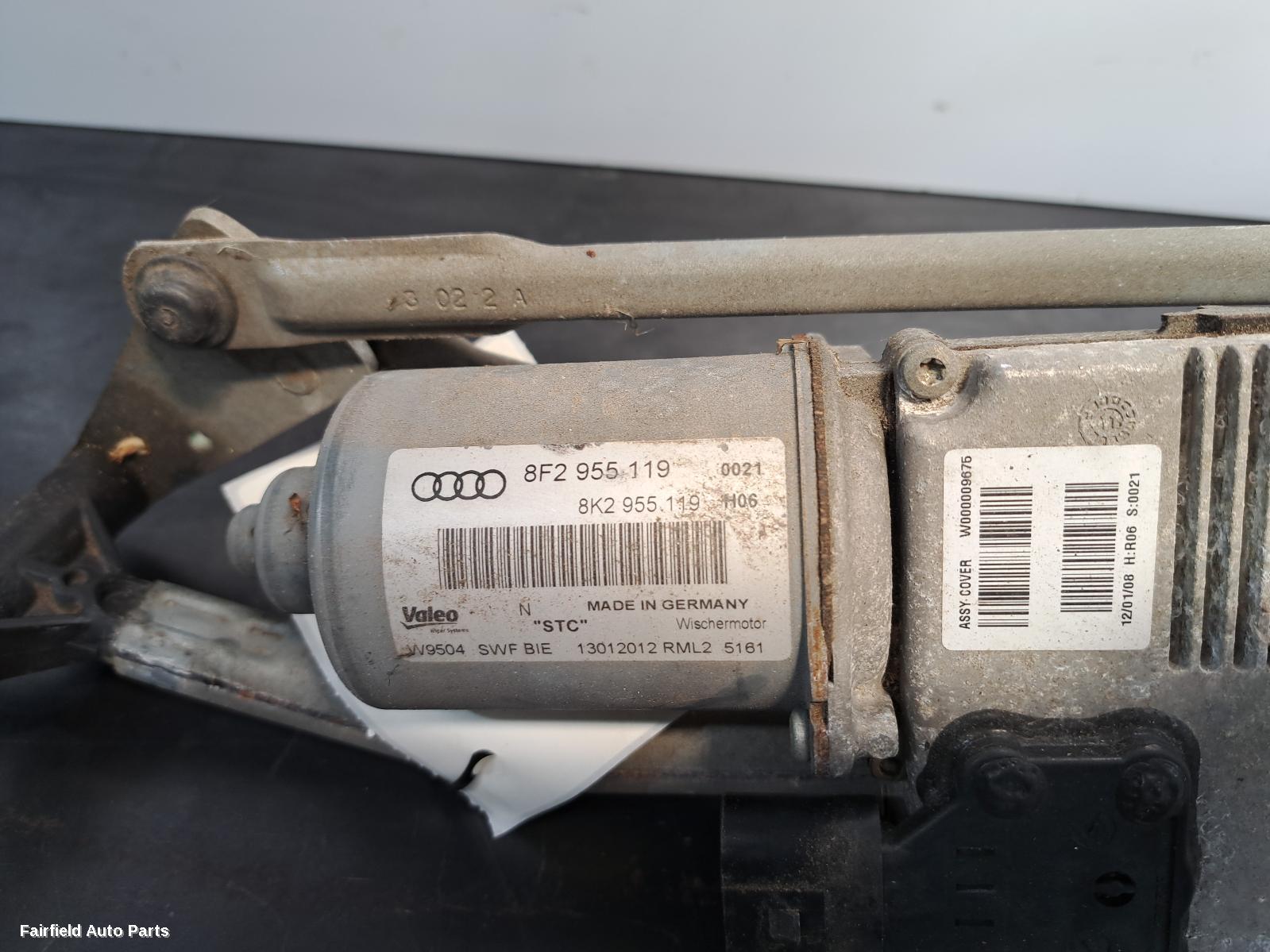 2009-2016 Audi A5 Wiper Motor