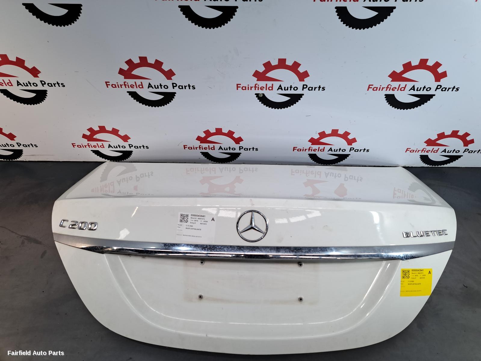 2014-2015 Mercedes C Class Bootlid Tailgate