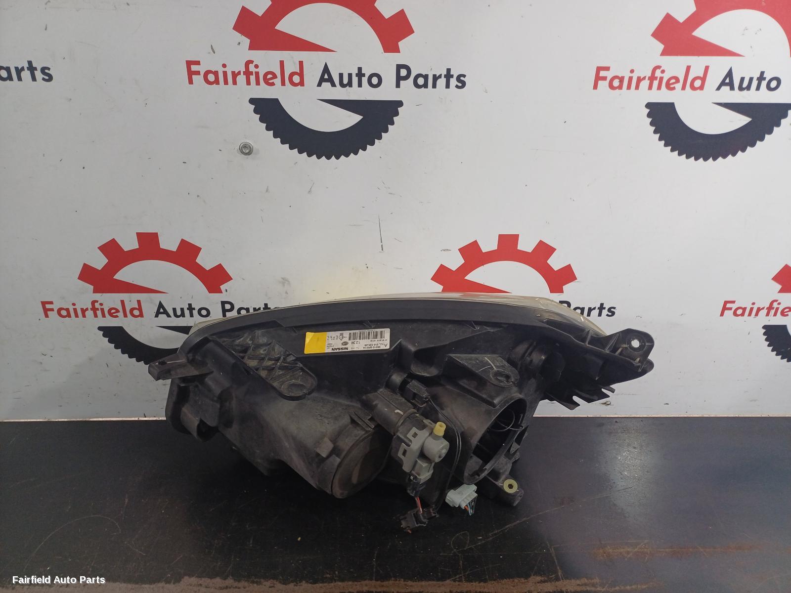 2010-2014 Nissan Dualis Right Headlamp
