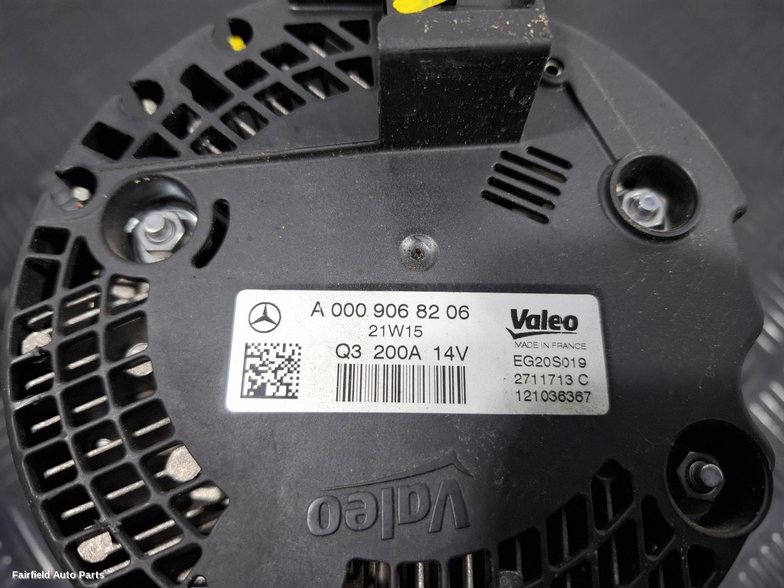 2019-2022 Mercedes Cla Class Alternator