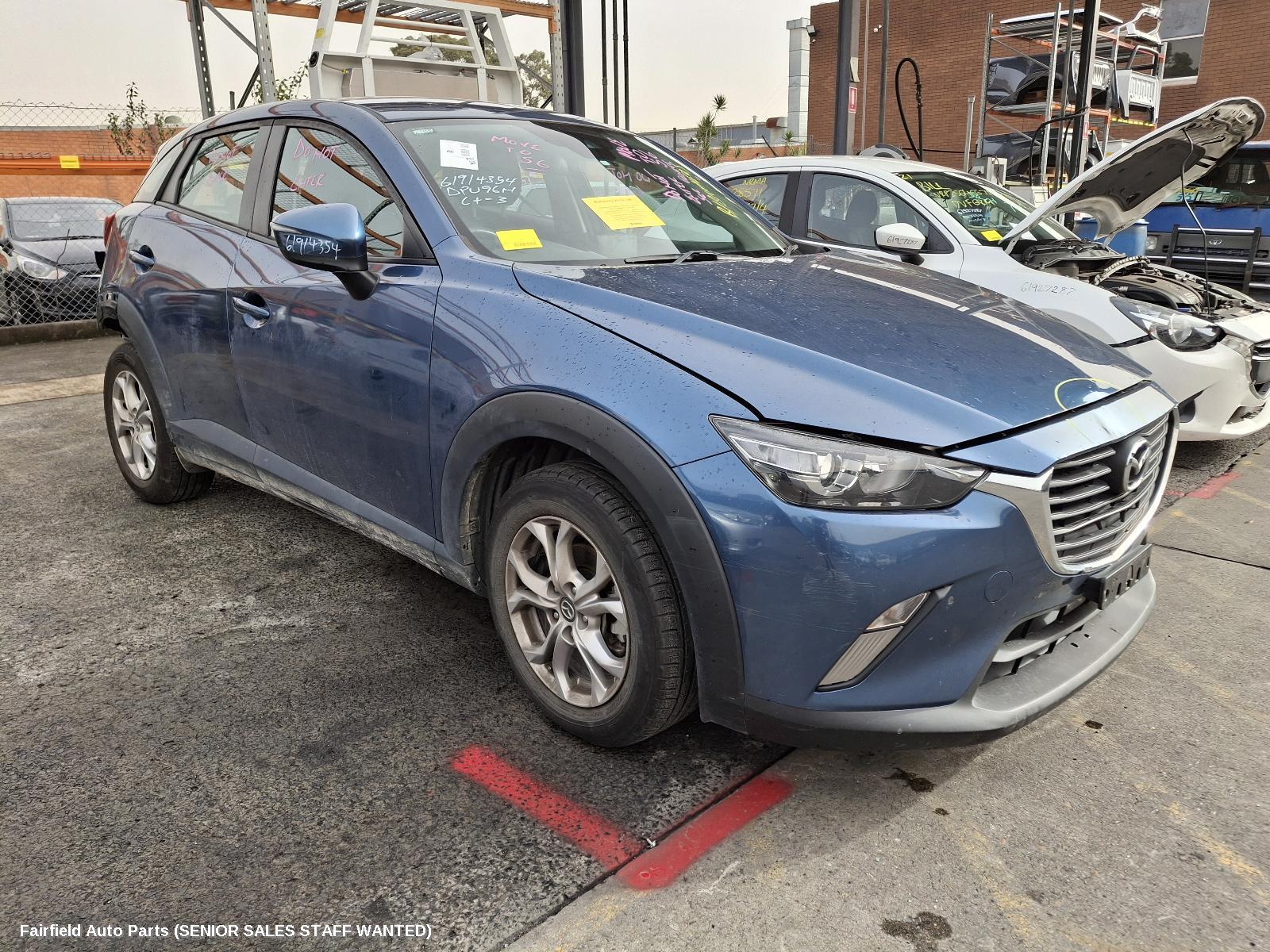 2015-2025 Mazda Cx3 Bootlid Tailgate