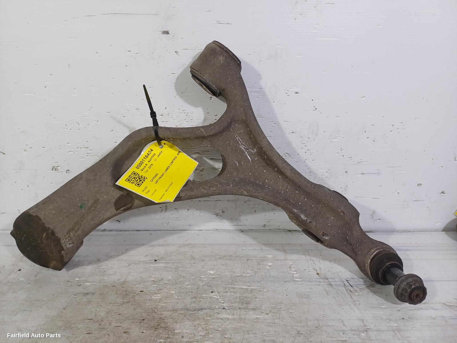 2010-2018 Porsche Cayenne Left Front Lower Control Arm