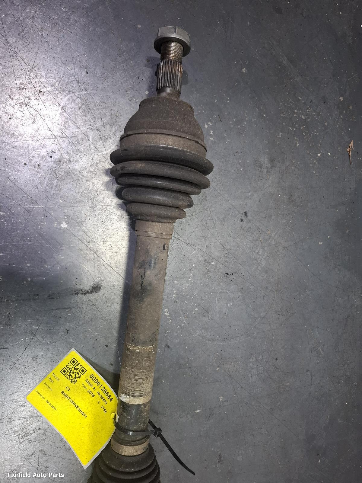 2017-2026 Citroen C3 Right Driveshaft