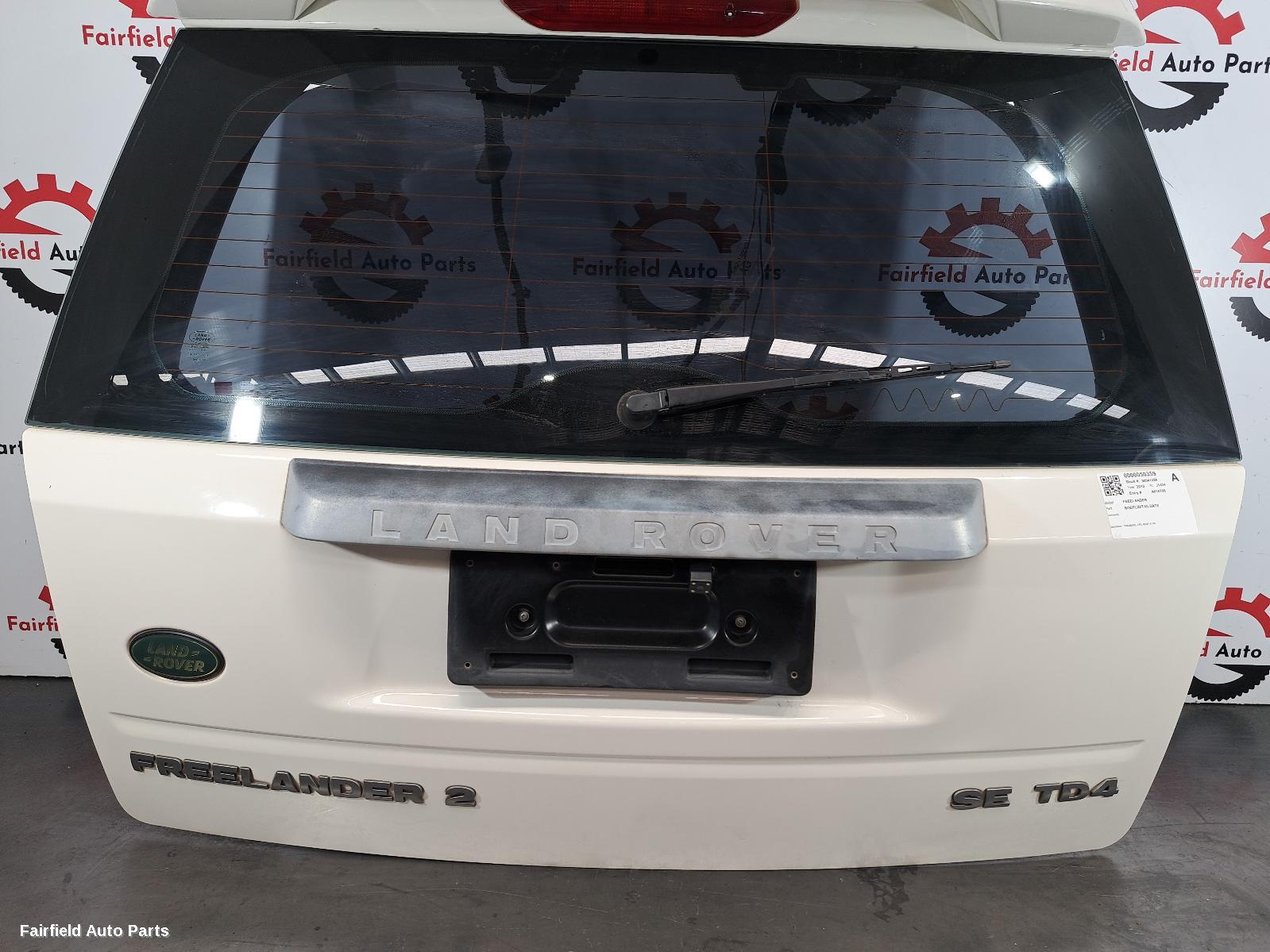 2007-2010 Land Rover Freelander Bootlid Tailgate