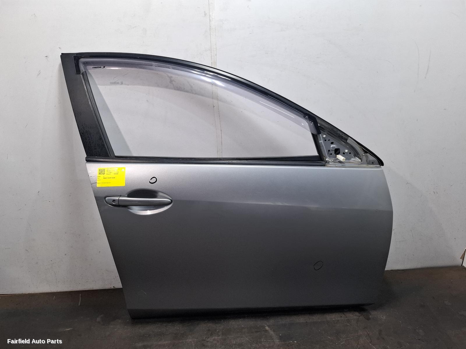 2009-2013 Mazda 3 Right Front Door