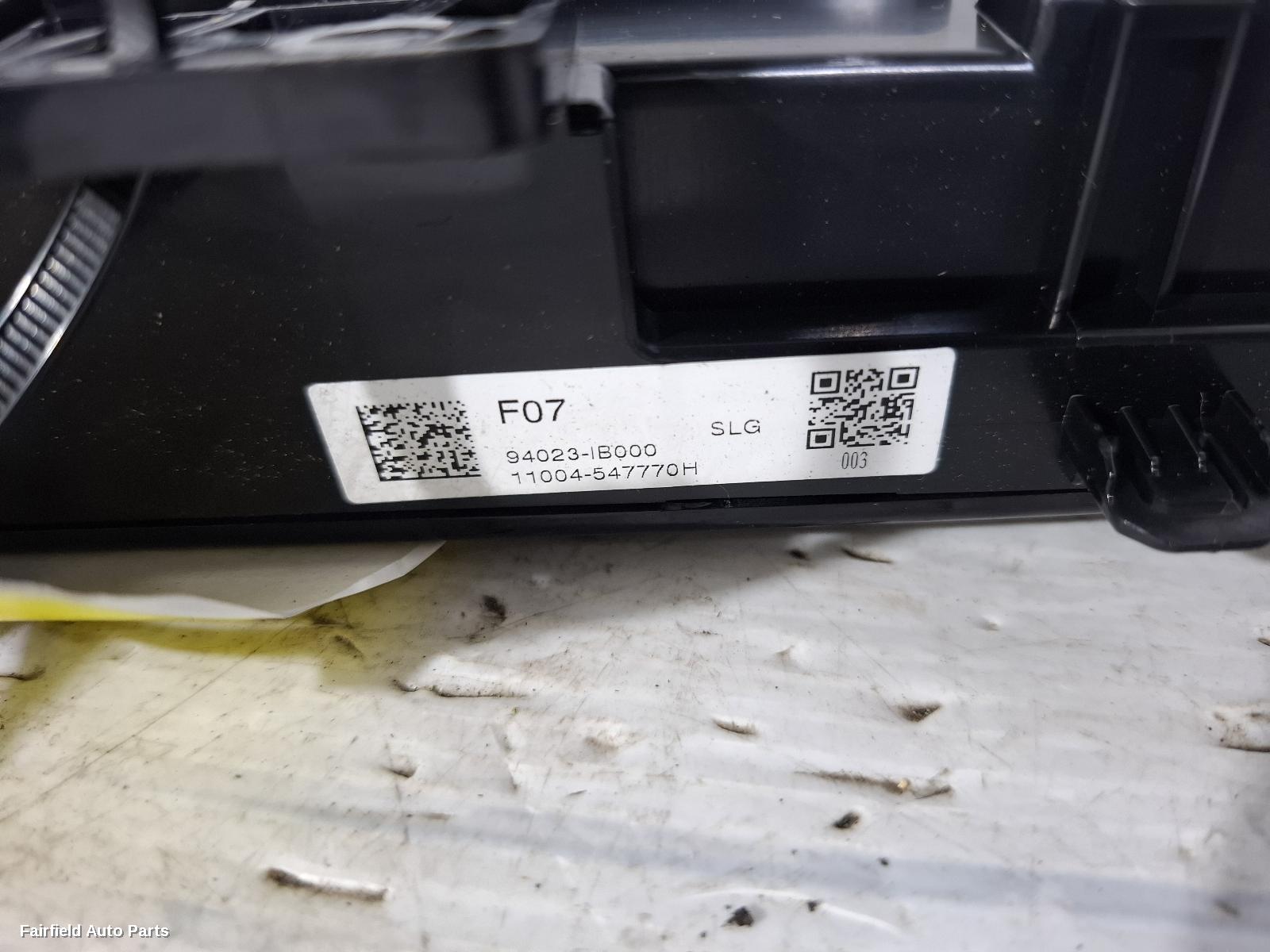 2021-2026 Hyundai I30 Instrument Cluster