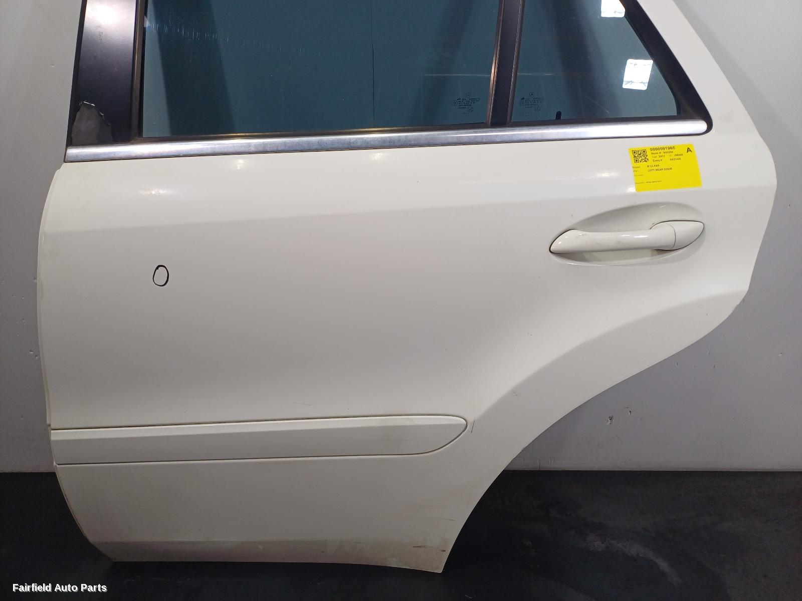 2008-2011 Mercedes M Class Left Rear Door Sliding