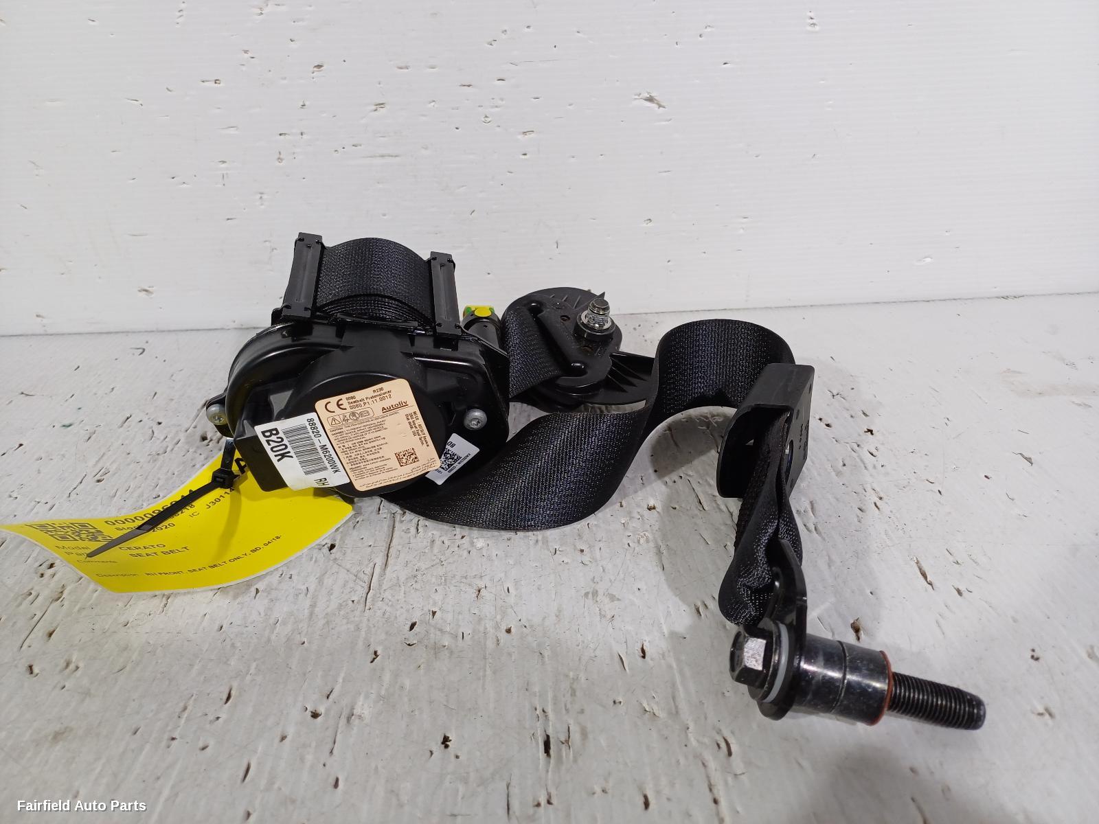 2018-2024 Kia Cerato Seatbelt Stalk