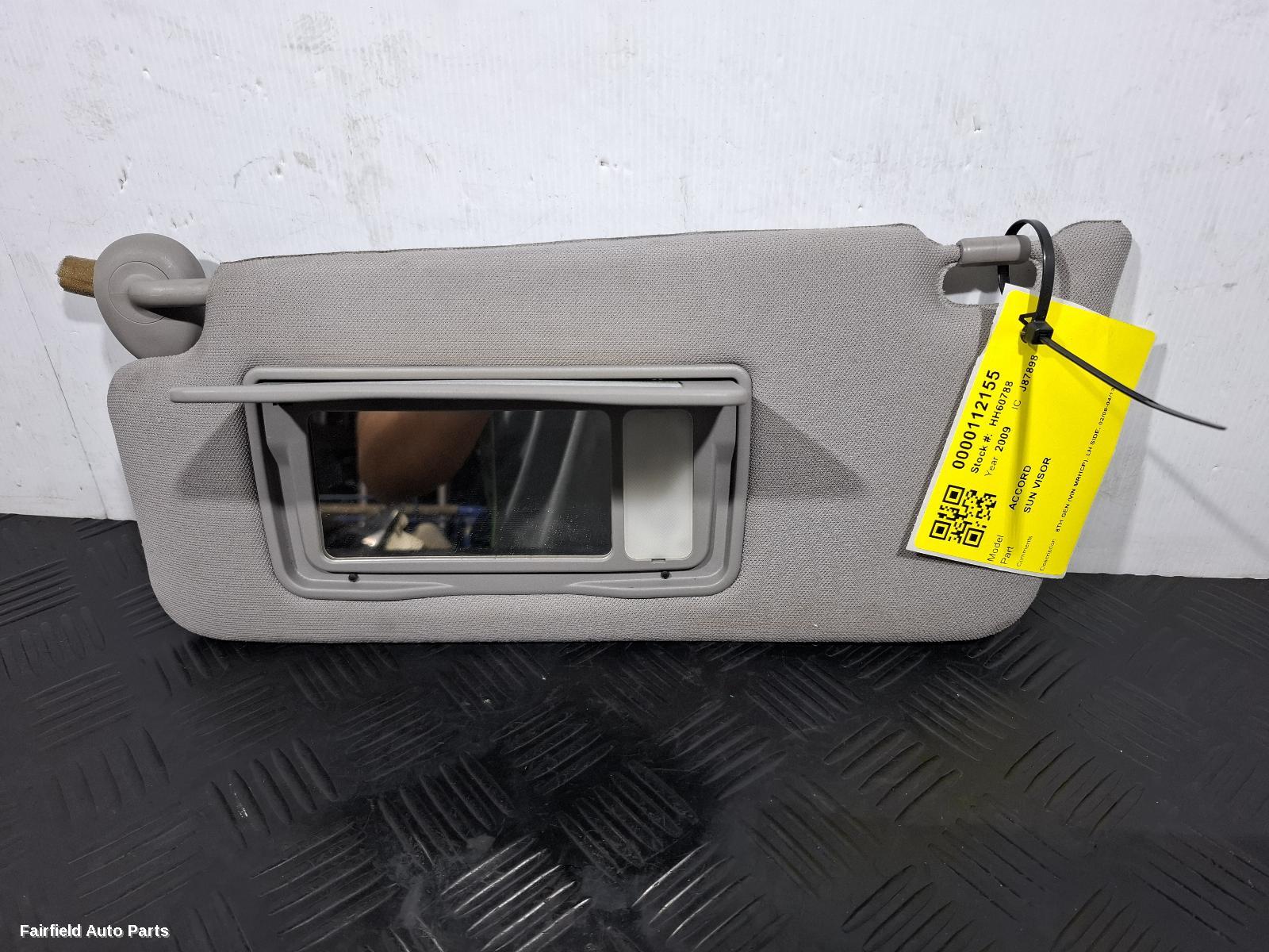 2008-2013 Honda Accord Sunvisor