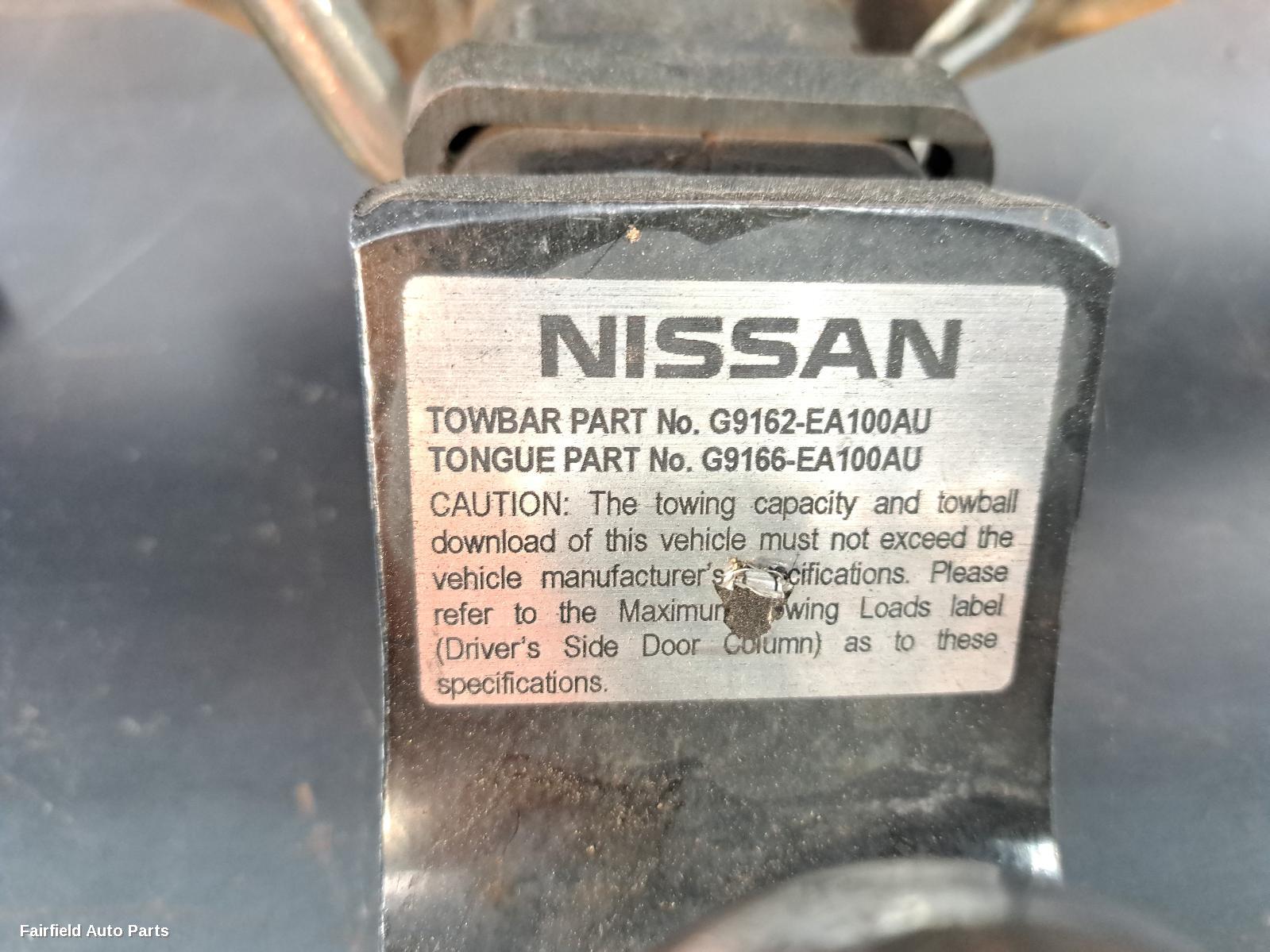 2005-2013 Nissan Pathfinder Towbar
