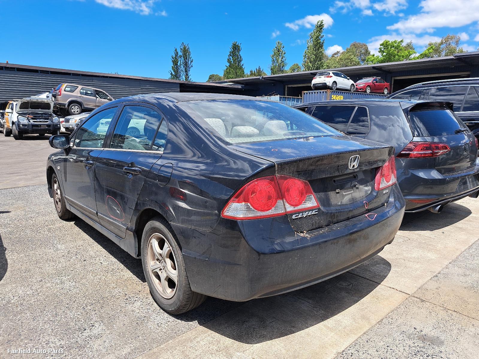 2007 Honda Civic Left Front Door Window