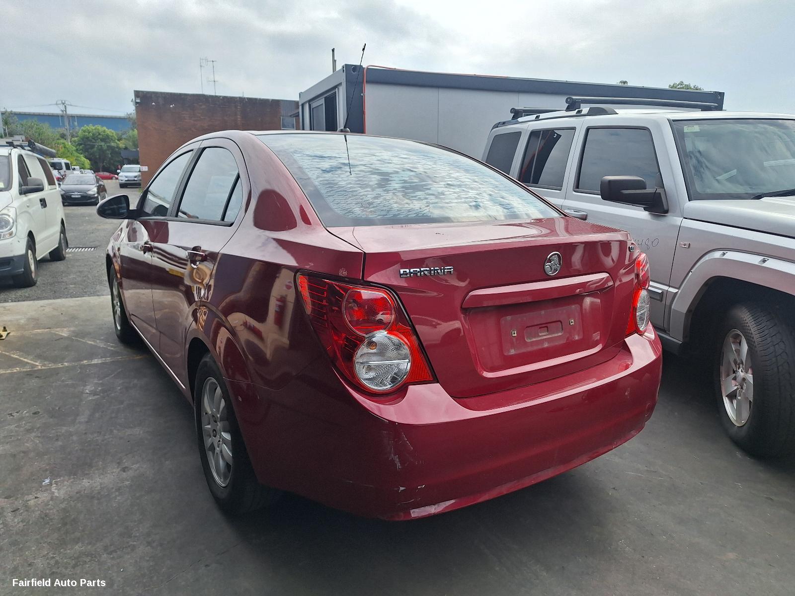 2013 Holden Barina F Bar Reinforc Brack