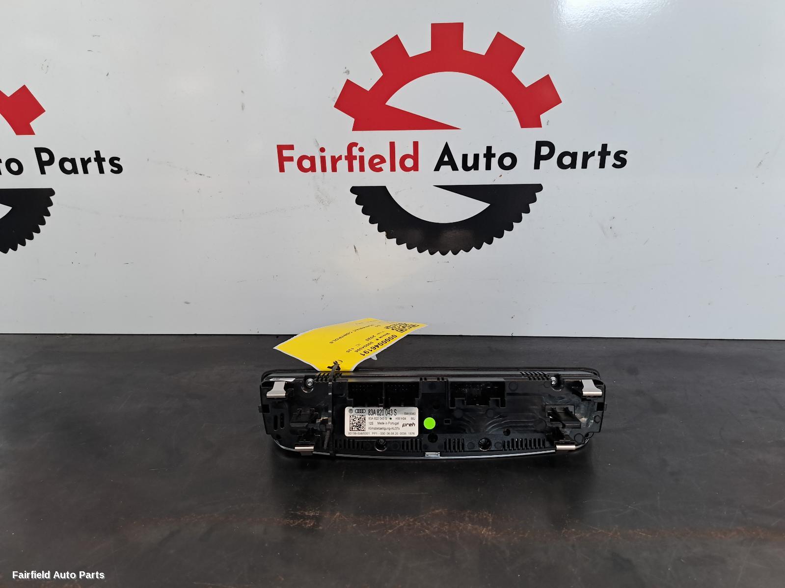 2019-2025 Audi Q3 Heater Ac Controls