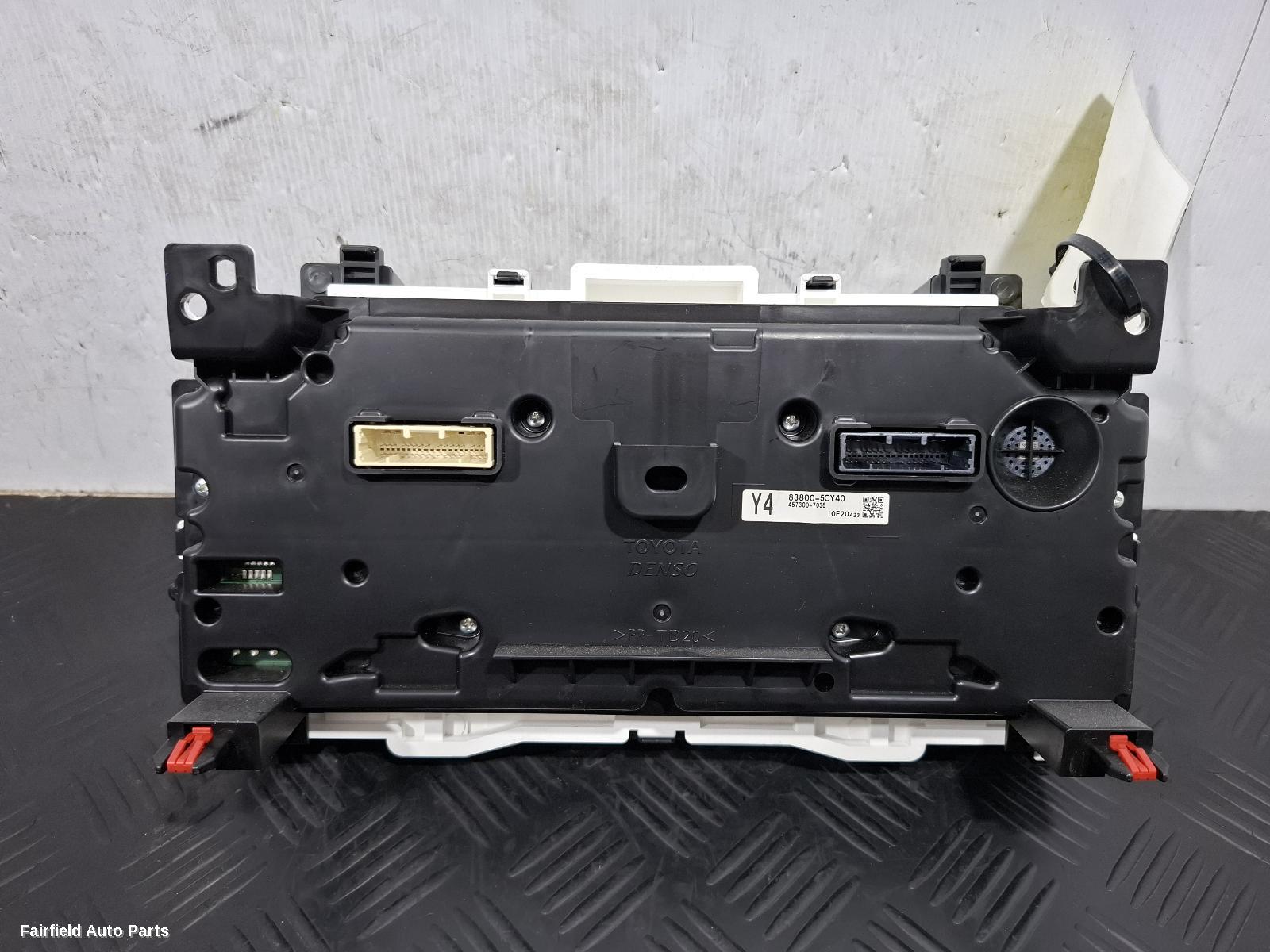 2020-2023 Toyota Yaris Cross Instrument Cluster