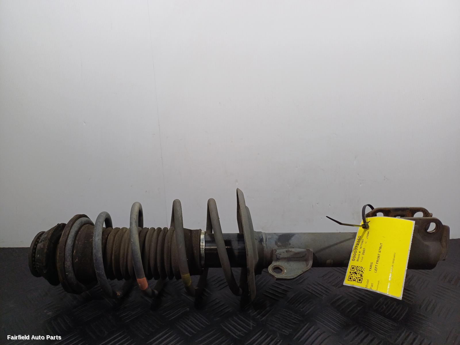 2005-2014 Toyota Yaris Left Front Strut