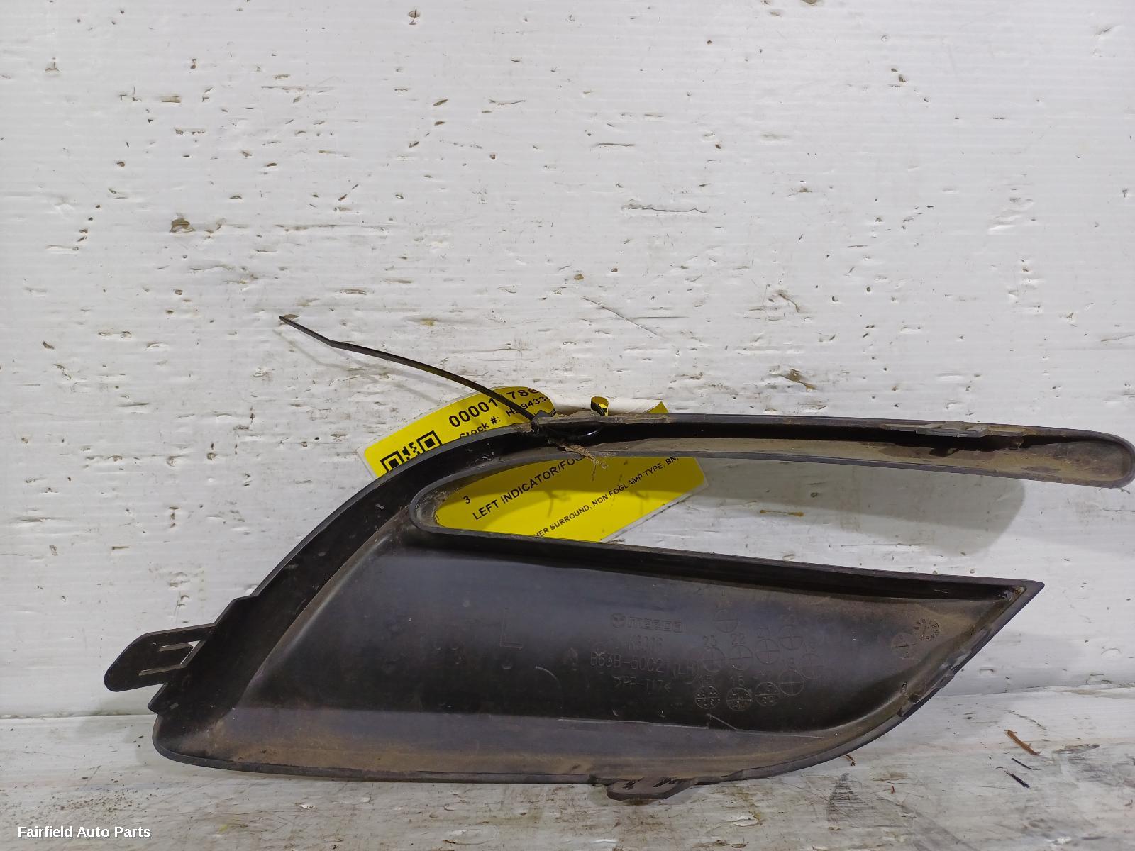 2016-2019 Mazda 3 Left Indicator Fog Side