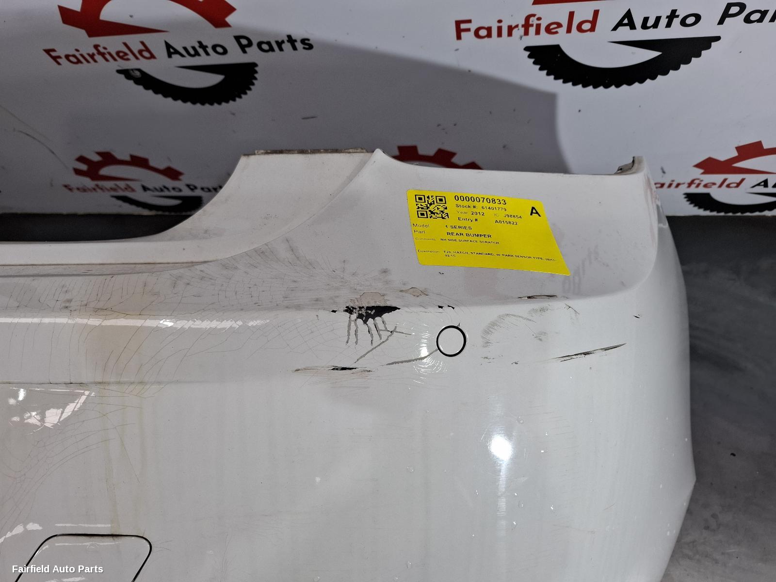 2011-2015 Bmw 1 Series Rear Bumper