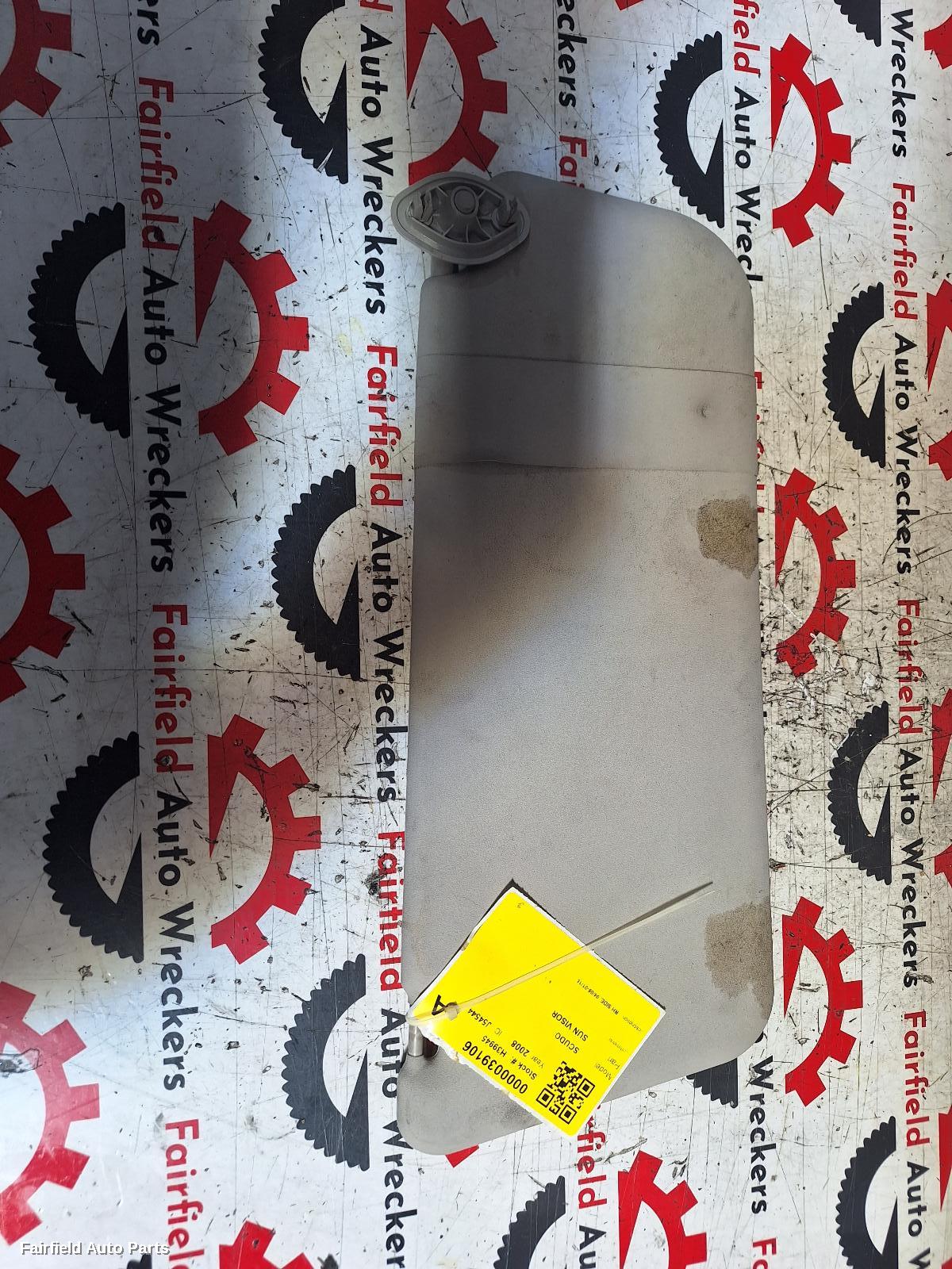 2008-2016 Fiat Scudo Sunvisor