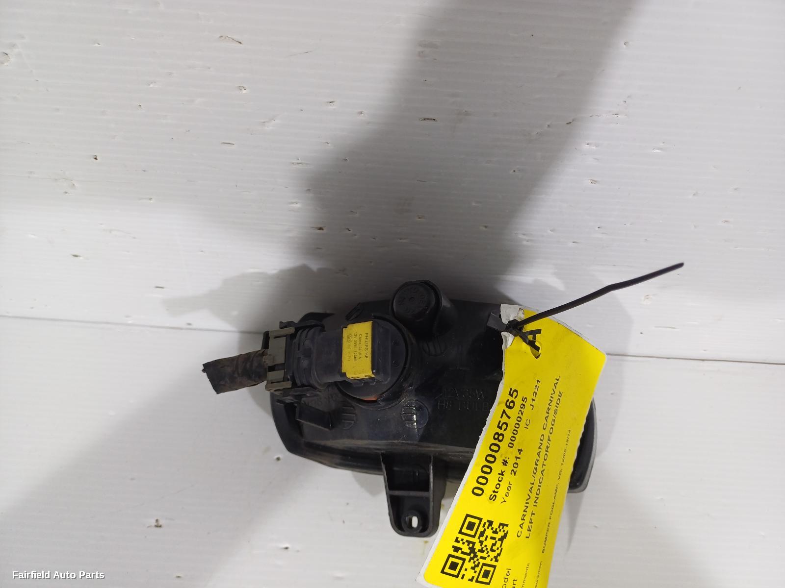 2005-2014 Kia Carnival/grand Carnival Left Indicator Fog Side